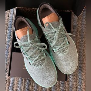 allbirds women’s wool dasher mizzles - NIB - 10.5 - buoyant mint